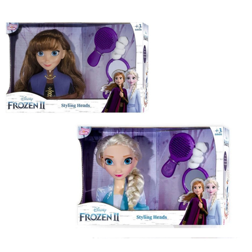 Conjunto de Bonecas Frozen Disney Anna e Elsa para Crianças Acima