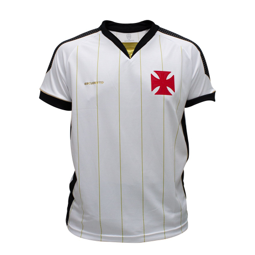 Camiseta Vasco Cruz de Malta Masculina - Branco