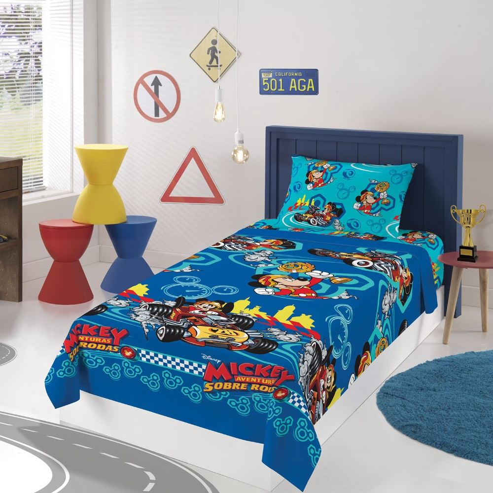 Jogo De Cama Infantil 100 Algodão Estampado Truck - Lepper em Promoção na  Americanas