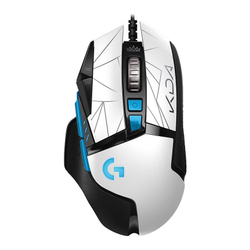 Mouse Gamer Logitech G502 Hero k/da Edtion, rgb, 25600DPI, 11 Botoes, Branco e Preto, 910-006096 Menor preço em Mouse Gamer Logitech G502 Hero k/da Edtion, rgb, 25600DPI, 11 Botoes, Branco e Preto, 910-006096
