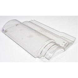 Kit 10 Telhas Americana Transparente 45x25 Injetada Lubian Menor preço em Kit 10 Telhas Americana Transparente 45x25 Injetada Lubian