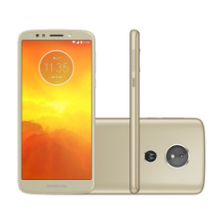 Usado: Motorola Moto E5 32GB Dourado. Menor preço em Usado: Motorola Moto E5 32GB Dourado.