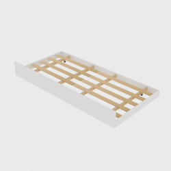 Cama Auxiliar Solteiro 188,6x90cm Tecno Mobili Menor preço em Cama Auxiliar Solteiro 188,6x90cm Tecno Mobili