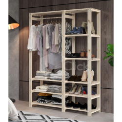 Cabideiro Arara Dupla Estante Cabideiro Closet é boa?