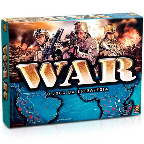 Jogo War de Estratégia de Tabuleiro Brinquedo Educativo de