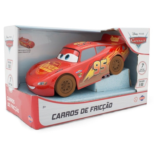 Veículo De Fricção Relâmpago Mcqueen Carros 3 Toyng - 40765