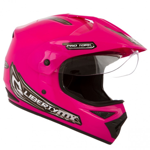 Capacete Motocross Etceter Solid Rosa Bebe 62 - Capacete de Moto - Magazine  Luiza