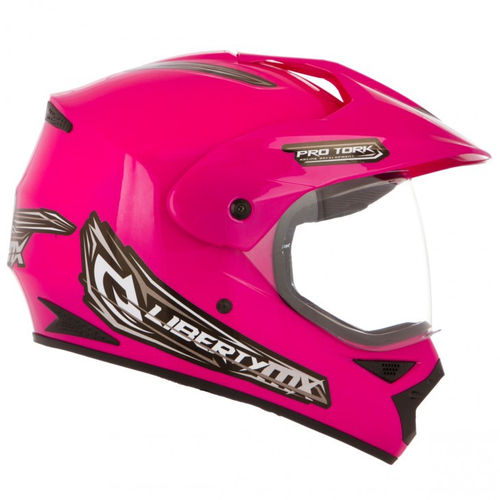 Capacete Motocross Etceter Solid Rosa Bebe 62 - Capacete de Moto - Magazine  Luiza