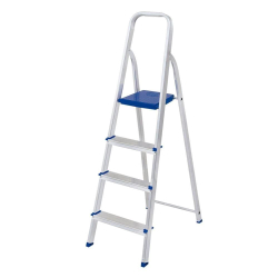 Escada Mor Alumínio 4 Degraus uso Doméstico é boa?