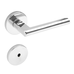 Conjunto Fechadura 6521 La Fonte Banheiro Cromado Menor preço em Conjunto Fechadura 6521 La Fonte Banheiro Cromado
