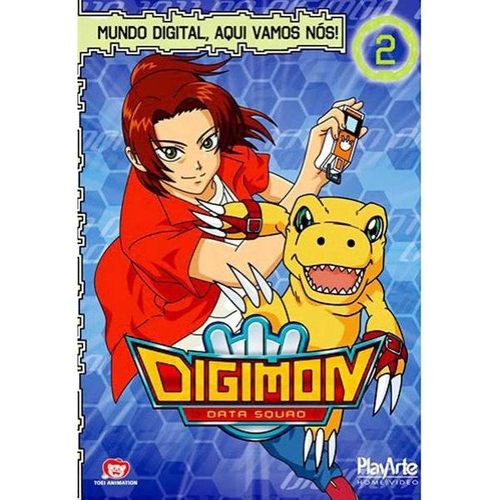 DVD Digimon Volume 14 Os Mundos Estão em Perigo - PlayArte