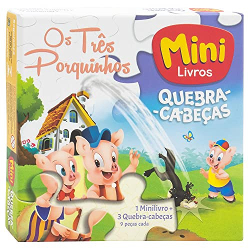 Quebra-Cabeça Infantil Nig Brinquedos 3 Porquinhos 30 Peças em Promoção na  Americanas