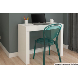 Escrivaninha Mesa Para Notebook Com 1 Gaveta Cleo Branco - Permobili Menor preço em Escrivaninha Mesa Para Notebook Com 1 Gaveta Cleo Branco - Permobili