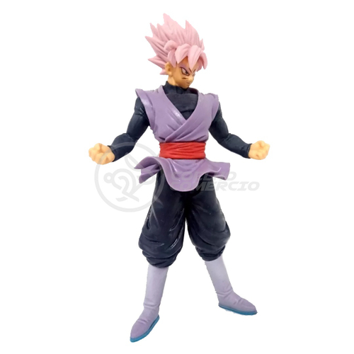 Boneco Action Figure Miniatura Goku Black Super Sayajin Rose