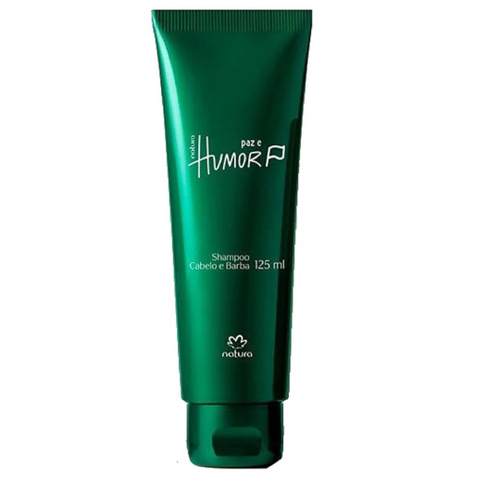 Paz e Humor Shampoo Cabelo E Barba Natura - 125ml em Promoção na Americanas