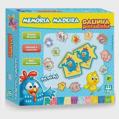 Jogo Infantil Tapa Na Mesa Galinha Pintadinha Nig Brinquedos