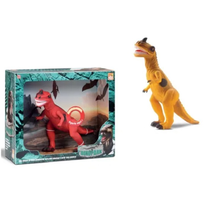 Dinossauro Dinopark T-Rex Som e Articulações - Bee Toys - Zaza Toys