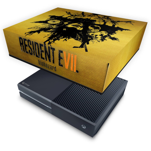 Skin xbox one X Adesiva Resident Evil 7 em Promoção na Americanas