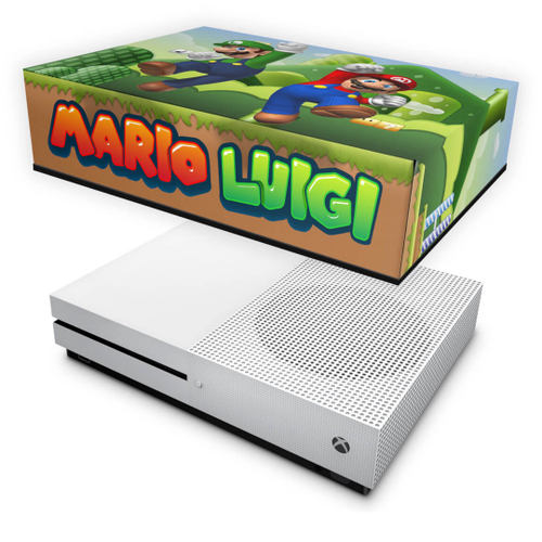 Skin Adesivo Xbox 360 Super Slim - Super Mario Bros. no Shoptime