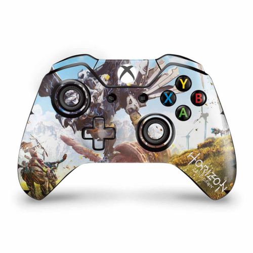 Capa Anti Poeira e Skin Xbox One Fat - Horizon Zero Dawn em