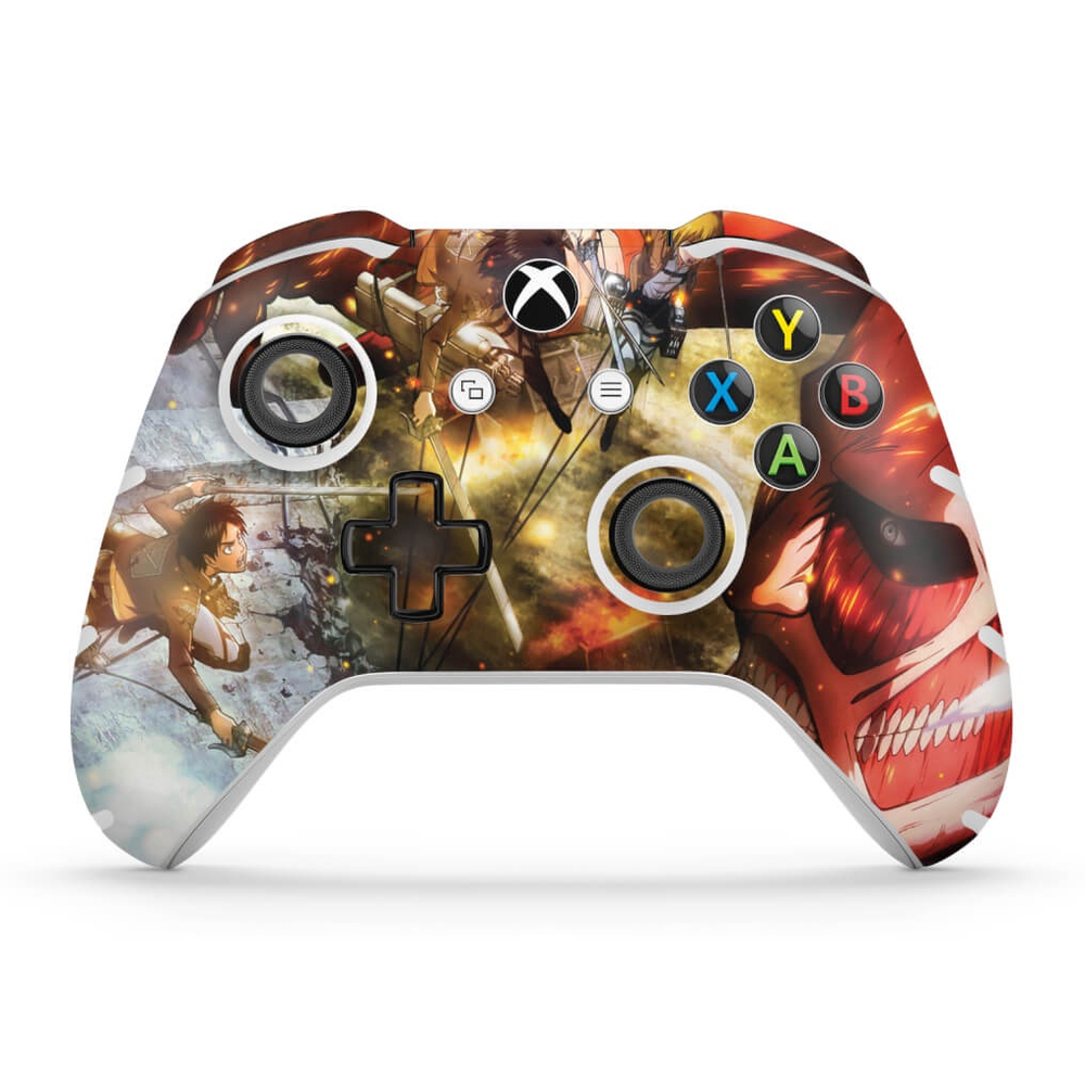 Xbox 360 Fat Skin - Attack on Titan #A - Pop Arte Skins