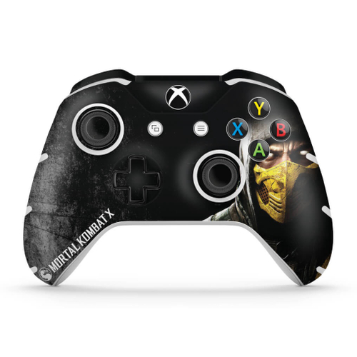 Capa Case e Skin Adesivo Xbox One Slim X Controle - Mortal Kombat X -  Subzero no Shoptime