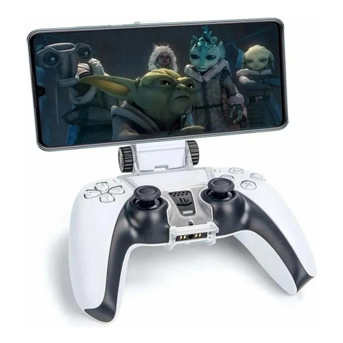 Suporte De Celular Conecte Controle Ps5 Dualsense Ajustável