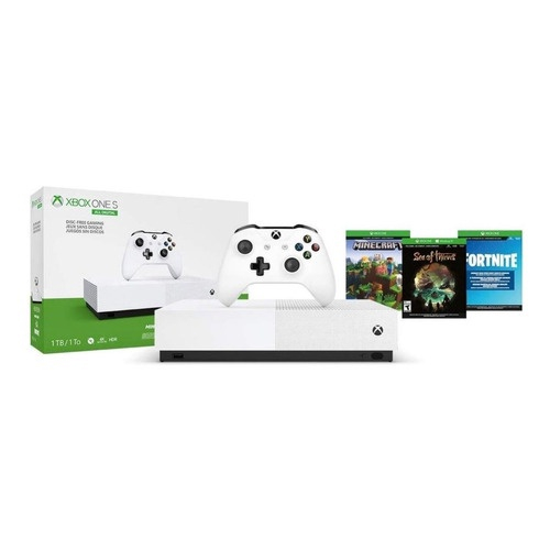 Microsoft XBOX Console Xbox One S 1TB+Jogo Gears Of War 5 Branco