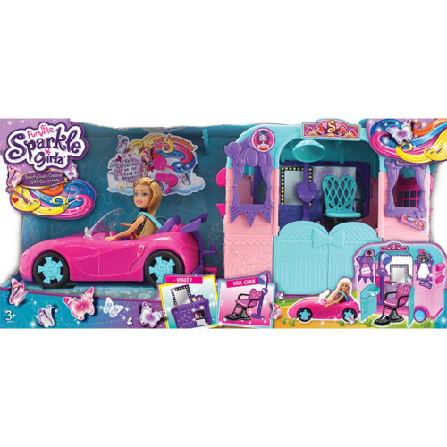 Boneca Para Maquiagem e Penteado Sparkle Girlz Morena - dtc em Promoção na  Americanas