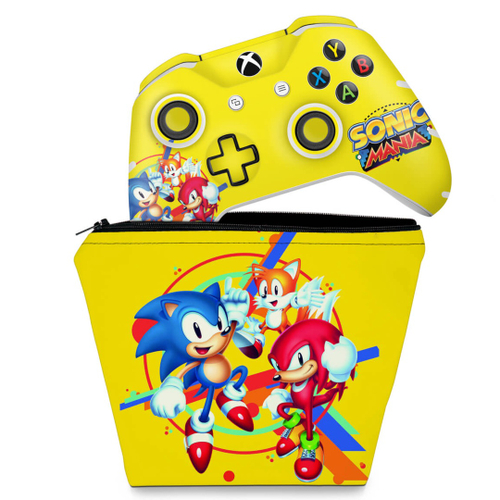 Skin Xbox 360 Controle - Sonic The Hedgehog - Pop Arte Skins