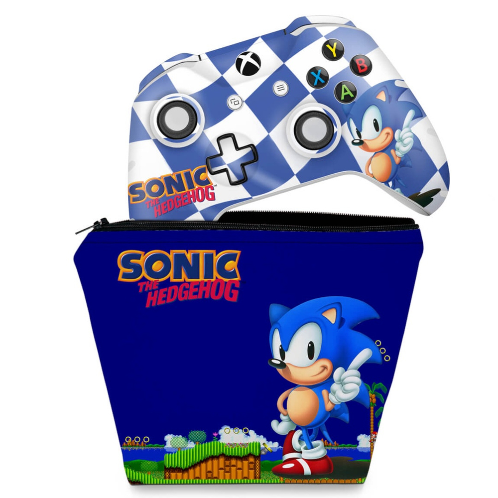 Skin Adesivo Xbox 360 Super Slim - Sonic The Hedgehog em Promoção na  Americanas