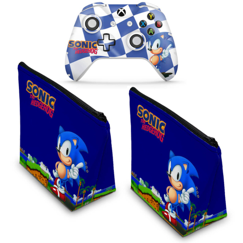 Skin Adesivo Xbox 360 Controle - Sonic The Hedgehog no Shoptime