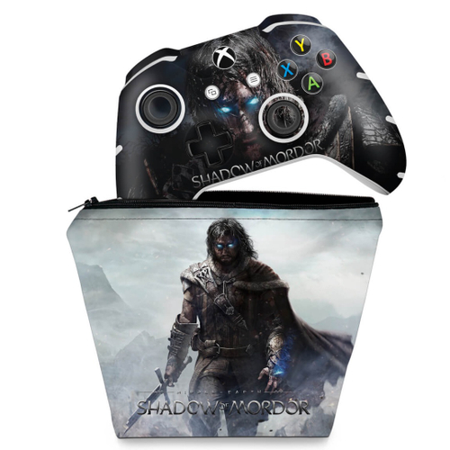 KIT Capa Case e Skin Xbox One Slim X Controle - Tomb Raider - Pop Arte Skins