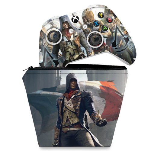 Skin Xbox One Slim X Controle - Branco - Pop Arte Skins