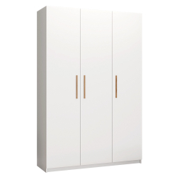 Guarda Roupa Roupeiro Casal 3 Portas Paris Branco Caemmun Menor preço em Guarda Roupa Roupeiro Casal 3 Portas Paris Branco Caemmun