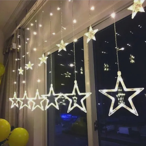 Pisca Pisca Cascata Estrela 138 Led Natal 110v 8 Funções em Promoção na Americanas Pisca Pisca Cascata Estrela 138 Led Natal 110v 8 Funções em Promoção na Americanas