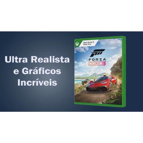 Jogo Forza Horizon 5 - Edição Exclusiva, Xbox Séries X / S / One