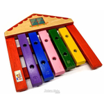 Xilofone jog Vibratom P2114 Casa 5 Teclas Diatonico (Musicalização Infantil) 16509