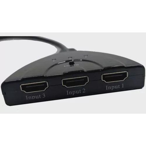 Splitter Hdmi Switch 3x1 Hub 4k Full Hd Em Promoção Ofertas Na Americanas