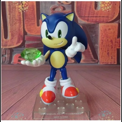 Boneco Action Figure Sonic 2 Filme The Hedgehog C/caixa 10cm