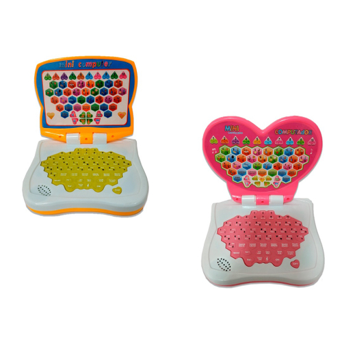 Brinquedo Laptop Notebook Infantil Musical Com Som E Luzes Jogos