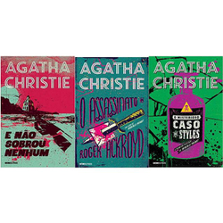 Kit 3 livros Agatha Christie E não sobrou nenhum + O assassinato de Roger Ackroyd + O misterioso caso de styles Menor preço em Kit 3 livros Agatha Christie E não sobrou nenhum + O assassinato de Roger Ackroyd + O misterioso caso de styles