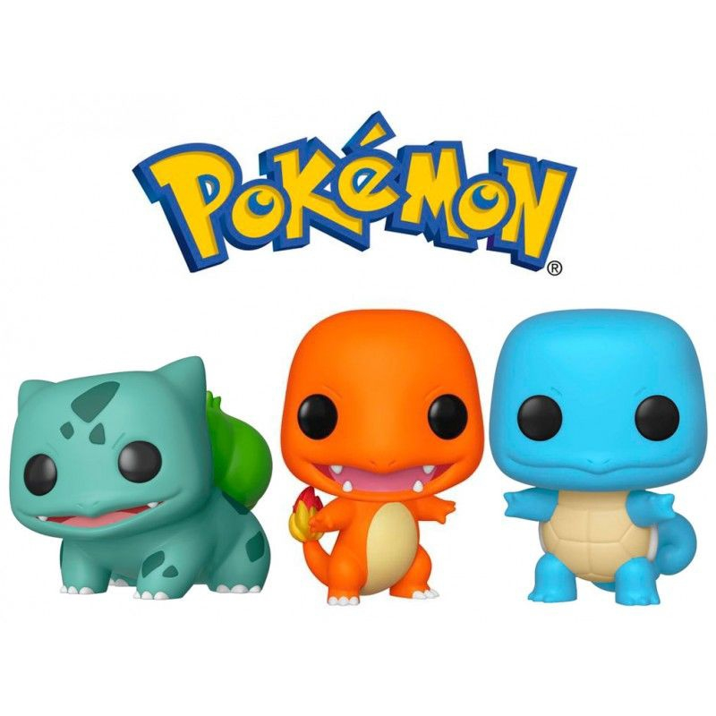 Kit Pokemon Iniciais Kanto