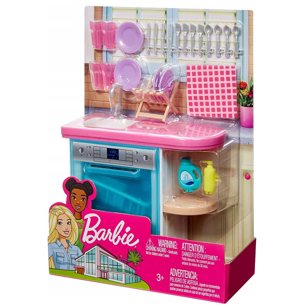 Cozinha da barbie brinquedo casinha da barbie grande