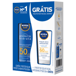 Kit Nivea Sun Protect & Hidrata Duo (2 produtos) Menor preço em Kit Nivea Sun Protect & Hidrata Duo (2 produtos)