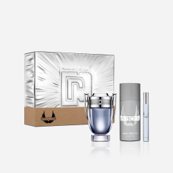 Kit Coffret Paco Rabanne Invictus Masculino Eau de Toilette Menor preço em Kit Coffret Paco Rabanne Invictus Masculino Eau de Toilette