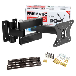 Suporte TV 10 a 56 Polegadas Articulado Parede Resistente Suporta até 40kg Prismatic PR-500 Menor preço em Suporte TV 10 a 56 Polegadas Articulado Parede Resistente Suporta até 40kg Prismatic PR-500