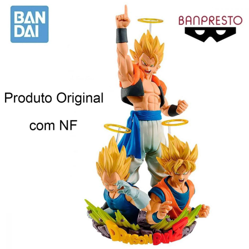 Vegeta e Goku Super Sayajin - Dragon Ball Z Banpresto - 08 anos