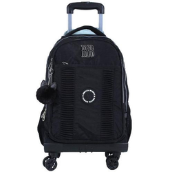 Mochila Rebecca Bonbon de Rodinha 360° Preta Menor preço em Mochila Rebecca Bonbon de Rodinha 360° Preta