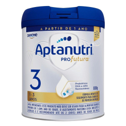 Fórmula Infantil Aptanutri Profutura 3 800g Menor preço em Fórmula Infantil Aptanutri Profutura 3 800g